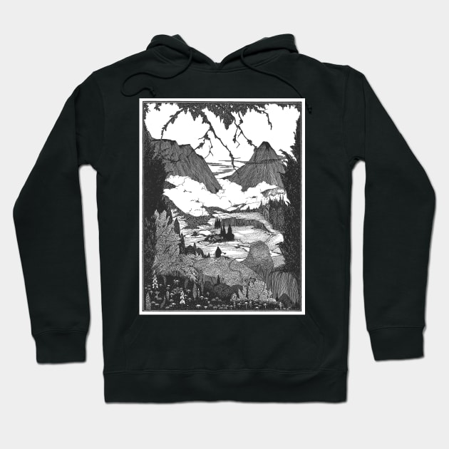 Landor's Cottage by Harry Clarke Hoodie by rogerstrawberry